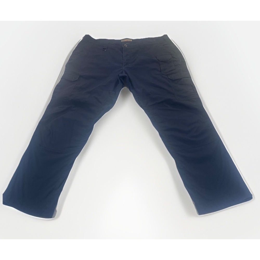 5.11 Tactical Black Cargo Utility Work Military Traditional Ripstop Pants 42x30